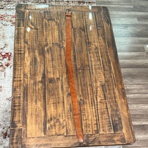 Light Brown 41in Real Leather Belt